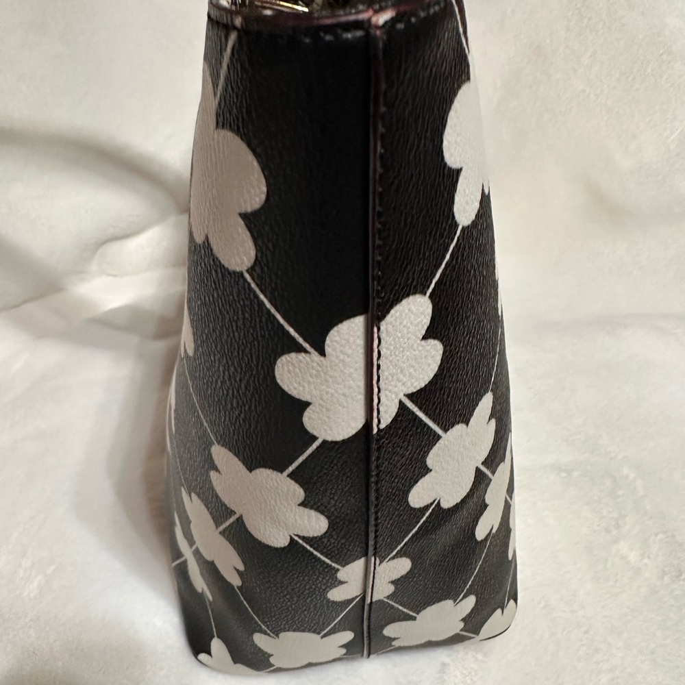 Kate Spade Black and White Butterfly Tote